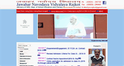 Desktop Screenshot of jnvrajkot.com